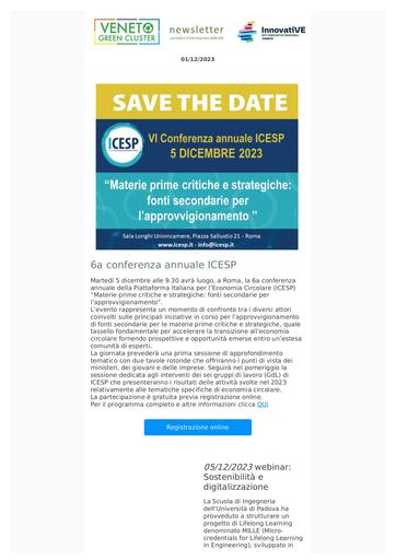 Newsletter Dicembre 2023