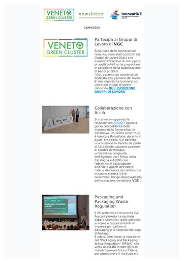 Newsletter Settembre 2023